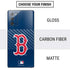 MLB Boston Red Sox - Solid Distressed Galaxy Note20 5G Skin